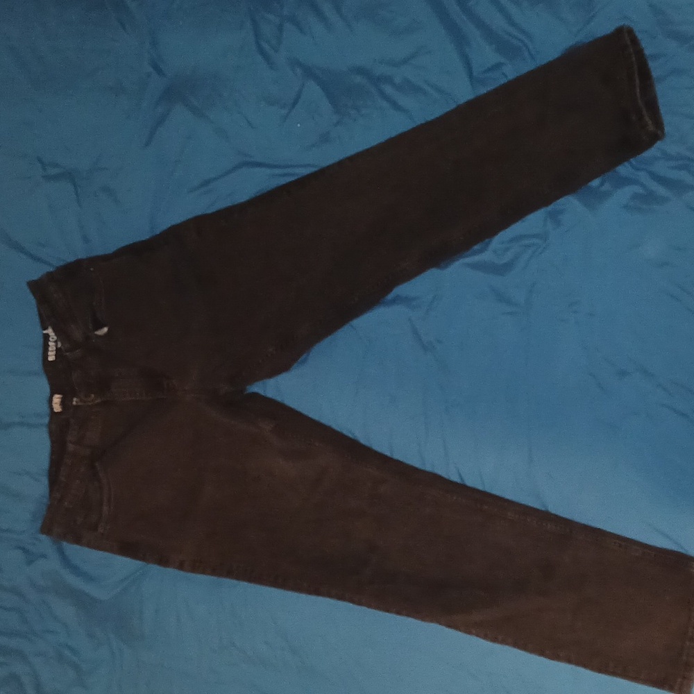 DKNY Bedford Slim Fit Charcoal Jeans